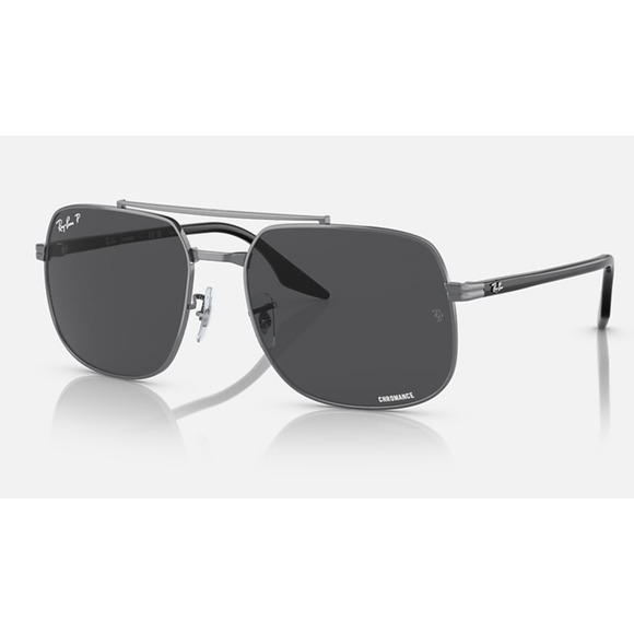 Ray-Ban Sunglasses RB3699 004/K8 Gunmetal grey Man Woman - Picture 1 of 6